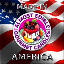 Almost Edible Gourmet Candles Logo